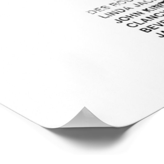 Schwarze Engel Poster (Ecke)