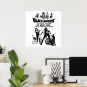 Schwarze Engel Poster (Heimbüro)