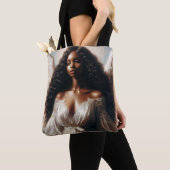 Schwarze Engelinnen Engelcore Tasche (Von Nahem)