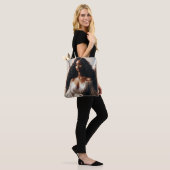 Schwarze Engelinnen Engelcore Tasche (Am Model)