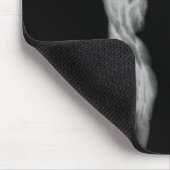 Schwarze Engels-Flügel Mousepad (Ecke)