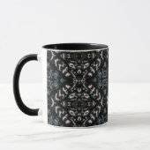 Schwarze Entwurfs-Tasse Tasse (Links)