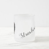 Schwarze Erdbeere Mattglastasse (Mittel)