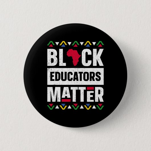 Schwarze Erzieher Problem Geschichte Monat Afrika  Button (Vorderseite)