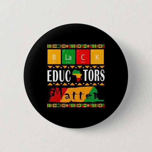 Schwarze Erzieher Problem Schwarze Geschichte Mona Button (Vorderseite)