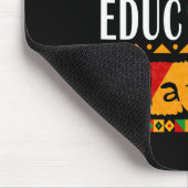 Schwarze Erzieher Problem Schwarze Geschichte Mona Mousepad (Ecke)