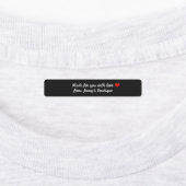 Schwarze Etiketten mit glänzendem Rechteck (Befestigt)