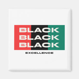 Schwarze Exzellenz Magnet