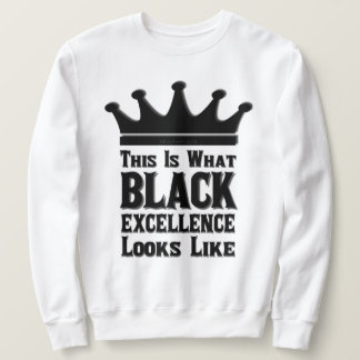 Schwarze Exzellenz Sweatshirt