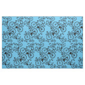 Schwarze Fahrräder Stoff (Fat Quarter (45,7 x 55,9 cm))