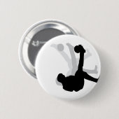 schwarze Fahrradtrittikone Button (Vorne & Hinten)