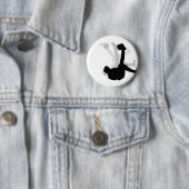 schwarze Fahrradtrittikone Button (Beispiel)