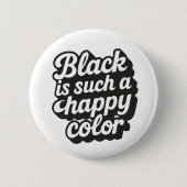 Schwarze Farbe Button (Vorderseite)