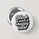 Schwarze Farbe Button (Vorne & Hinten)