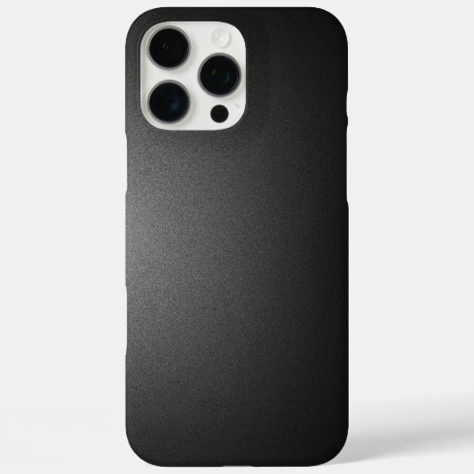 Schwarze Farbe Case-Mate iPhone Hülle (Rückseite)