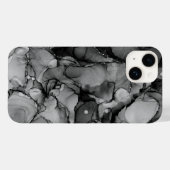 Schwarze Farbe Case-Mate iPhone Hülle (Rückseite (Horizontal))