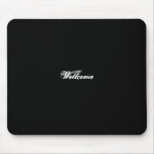 Schwarze Farbe des Mousse Pads Mousepad (Vorne)