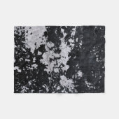 Schwarze Farbe in Chip Fleecedecke (Vorderseite (Horizontal))
