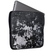 Schwarze Farbe in Chip Laptopschutzhülle (Vorne Rechts)