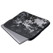 Schwarze Farbe in Chip Laptopschutzhülle (Vorne Knopf)