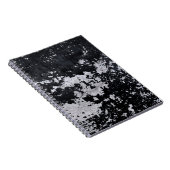 Schwarze Farbe in Chip Notizblock (Rechte Seite)