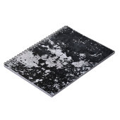 Schwarze Farbe in Chip Notizblock (Linke Seite)