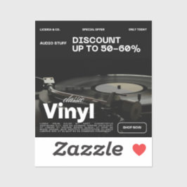 SCHWARZE FARBE IN kundenspezifischer Vinyl-Aufkleb Aufkleber