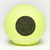 Schwarze Farbe Tennisbälle (Vorderseite)