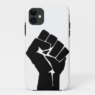 Schwarze Faust ausgelöst - Widerstand Case-Mate iPhone Hülle