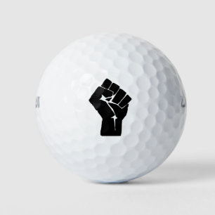 Schwarze Faust ausgelöst - Widerstand Golfball