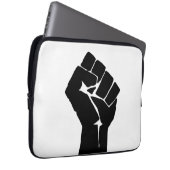 Schwarze Faust ausgelöst - Widerstand Laptopschutzhülle (Vorne Rechts)