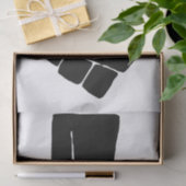 Schwarze Faust ausgelöst - Widerstand Seidenpapier (Geschenk)