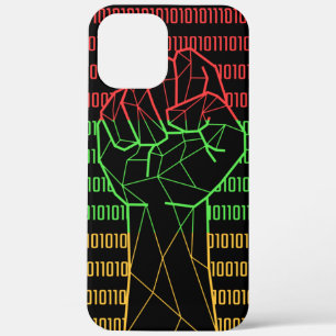Schwarze Faust der BLM für Geeks Case-Mate iPhone Hülle