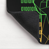 Schwarze Faust der BLM für Geeks Mousepad (Ecke)