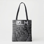 Schwarze Faust der BLM Tasche (Vorderseite)