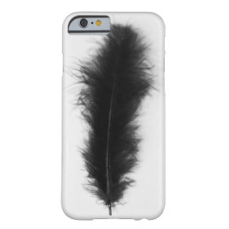 Schwarze Feder Barely There iPhone 6 Hülle