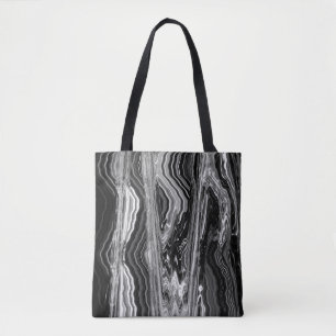 Schwarze Felsen-Taschen-Tasche durch Künstler C.L Tasche