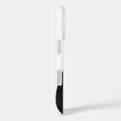 Schwarze Fett-Katze mit einem benutzerdefinierten, Case-Mate iPhone Hülle (Rückseite / Rechts)