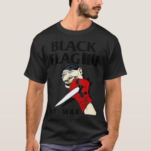 Schwarze Flagge - Der entscheidende T - Shirt mein (Vorderseite)