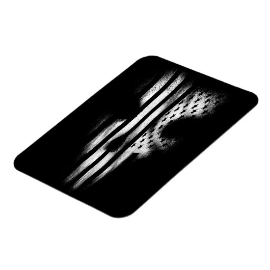 Schwarze Flagge Magnet (Linke Seite)