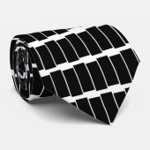 Schwarze Flaggen-Krawatte Krawatte (Gerollt)