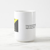 Schwarze Flaggen-Medium-Kaffee-Tasse Kaffeetasse (Mittel)