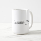 Schwarze Flaggen-Medium-Kaffee-Tasse Kaffeetasse (VorderseiteRechts)