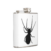 Schwarze Flasche Flachmann (Rechts)