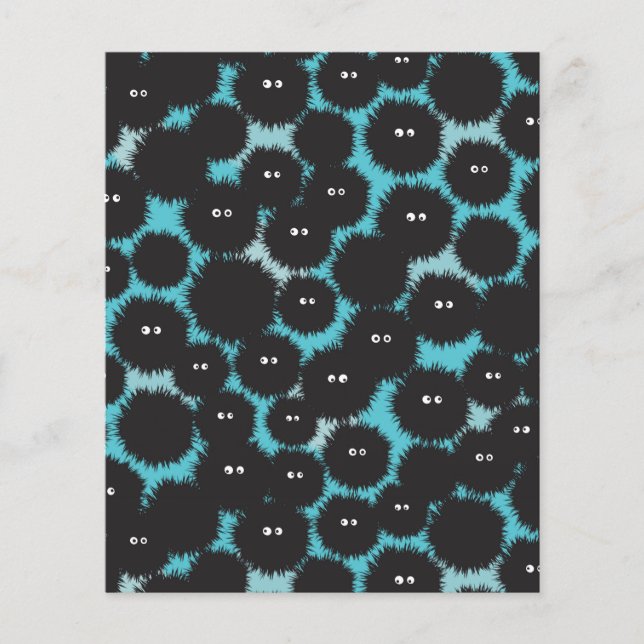 Schwarze Flaute-Monster (Vorderseite)