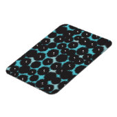 Schwarze Flaute-Monster Magnet (Linke Seite)