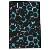 Schwarze Flaute-Monster Mittlere Geschenktüte (Vorderseite)