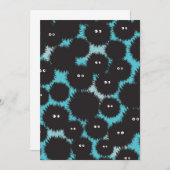 Schwarze Flaute-Monster Save The Date (Vorne/Hinten)