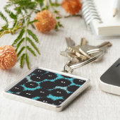 Schwarze Flaute-Monster Schlüsselanhänger (Seite)