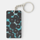 Schwarze Flaute-Monster Schlüsselanhänger (Rückseite)